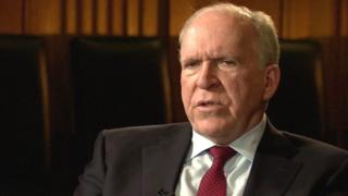 John Brennan hablando con la BBC