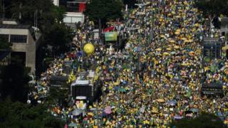 Protestos em apoio à Lava Jato e a Sergio Moro neste domingo em SP