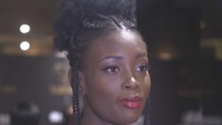 Aissatou Sy, mannequin sénégalais qui a défilé lors de cette 2e édition d'Afrifata.