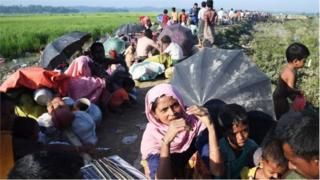 ছয় লক্ষেরও বেশি রোহিঙ্গা বাংলাদেশে পালিয়ে এসেছে।