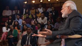 लंदन में मोदी