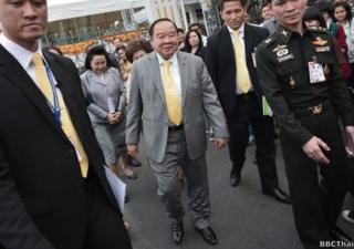 พล.อ.ประวิตร วงษ์สุวรรณ รองนายกรัฐมนตรีและ รมว.กลาโหม
