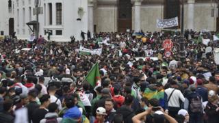 Cezayir'deki protesto