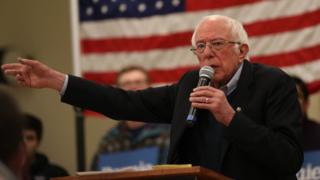 Sanders campaigns in Iowa on 30 December