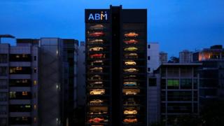 máquina de vending en Singapur de ABM
