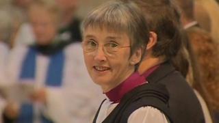 Second woman bishop Alison White consecrated - BBC News