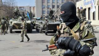 Военные в Донбассе