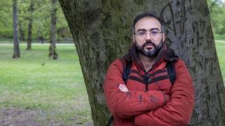 Author and blogger, Iyad el-Baghdadi, photographed in Oslo, Norway, on 7 May 2019.