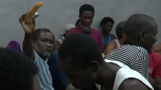 የመጀመሪያ ስደተኞች በሊቢያ