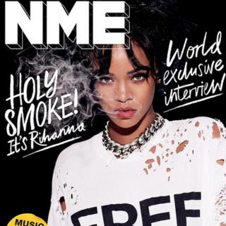 NME free cover with Rihanna