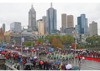 Парад в Анзак 25 апреля 2013 года в Мельбурне, Австралия.