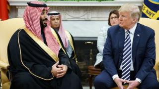 Трамп і принц Салман