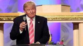 Дональд Трамп в Детройте 3 сентября 2016 г.
