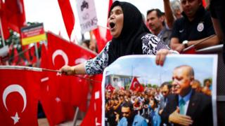 Köln'deki darbe protestosu