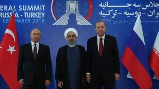 رئیسان جمهوری سه کشور