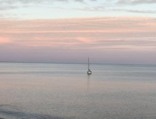 Boat on the sea