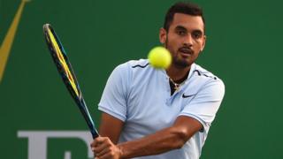 Nick Kyrgios, 21e à l'Association des joueurs de tennis professionnels.
