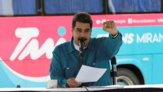 Rais Nicolas maduro wa Venezuela