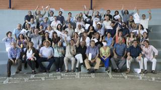 Grupo participante de Centroamérica Cuenta.
