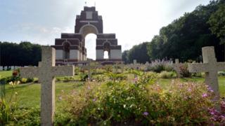 Первая мировая война Военный мемориал в Тьепвале