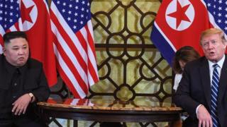 Kim Jong-un y Donald Trump
