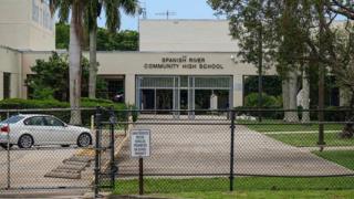 Spanish River Community High School in Boca Raton, Florida