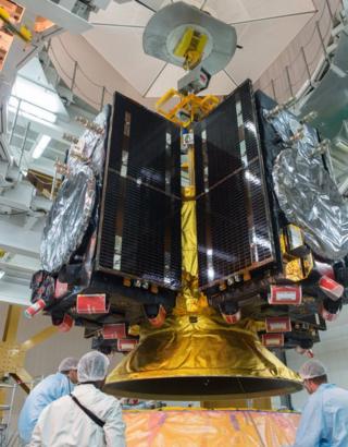 Europe Launches Galileo Satellite Quartet - BBC News