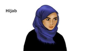 Woman wearing a Hijab