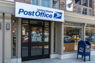 A post office in New York