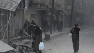 سكان شرق حلب