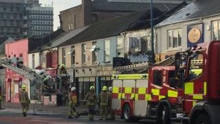 City Road fire