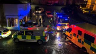 Scene of the crash