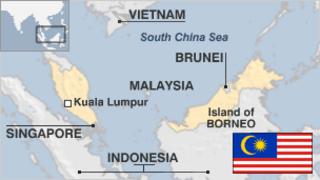 Map of Malaysia
