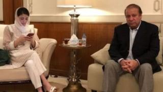 نوازشریف او مریم شریف