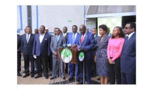 Abakuru b'imigambwe ihurikiye mu runani NASA bipfuza gukura ubutegetsi bwa Uhuru Kenyatta