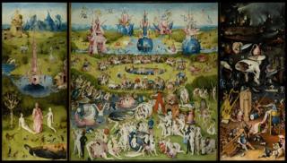 Quadro 'O Jardim das delícias terrenas', de Hieronymus Bosch