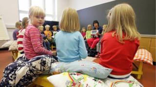 Une école primaire à Vaasa, Finlande