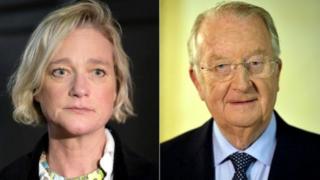 Umunyabugeni Delphine Boël (ibumoso) avuga ko Albert II ari se
