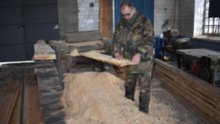 Деревообробна майстерня Володомира Калюжного