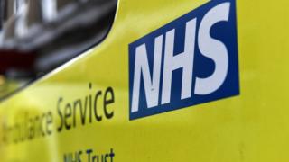 NHS ambulance