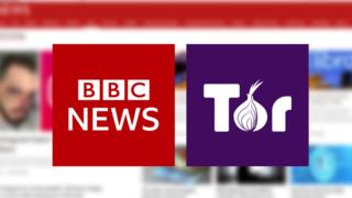BBC News and Tor logos