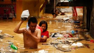 Inundación en Yakarta