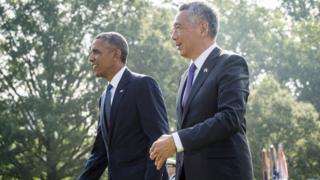 Tổng thống Barack Obama tiếp Thủ tướng Ly Hiển Long ngày 2/8/2016