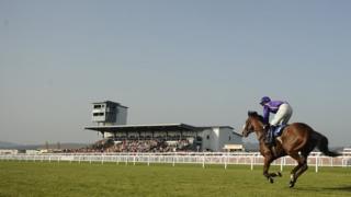 Horse riding at Ffos Las racecourse