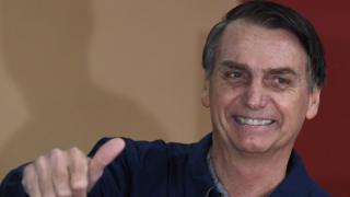 Jair Bolsonaro, presidente electo de Brasil