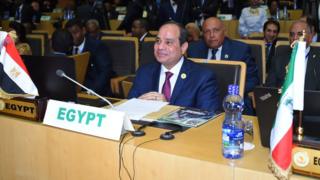 السيسي عرض المبادرة المصرية القاضية بتدخل البنك الدولي