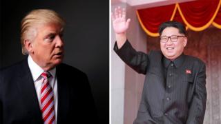 Donald Trump and Kim Jong-un