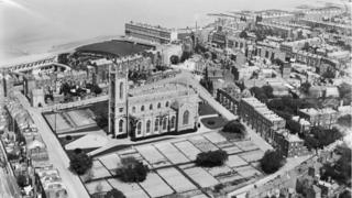 England's 20th Century Coastal Communities Seen From Above - BBC News