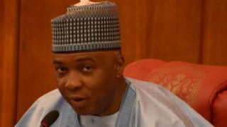 aworan Aarẹ ile asofin agba Bukola Saraki