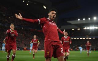 Alex Oxlade-Chamberlain anotó el segundo gol para Liverpool